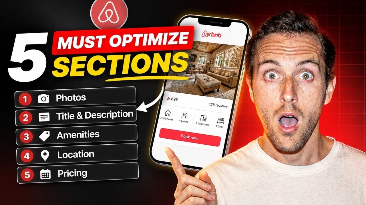 5 CRITICAL Airbnb Listing Sections (Optimize These First)