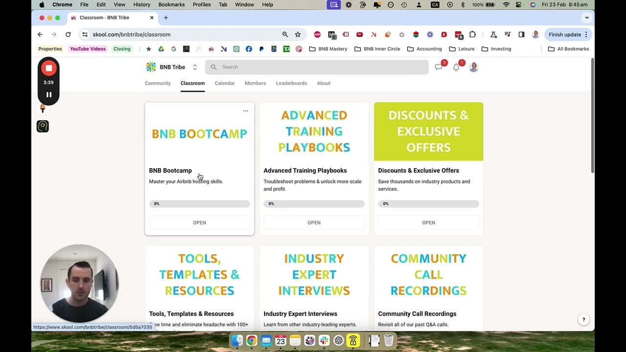 BNB Tribe platform walkthrough