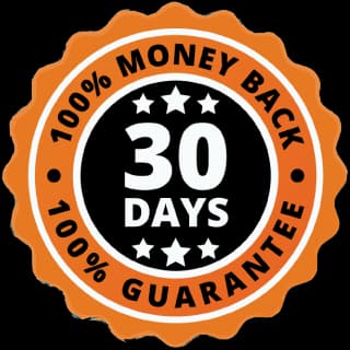 30-Day Tribal Money Back Guarantee badge