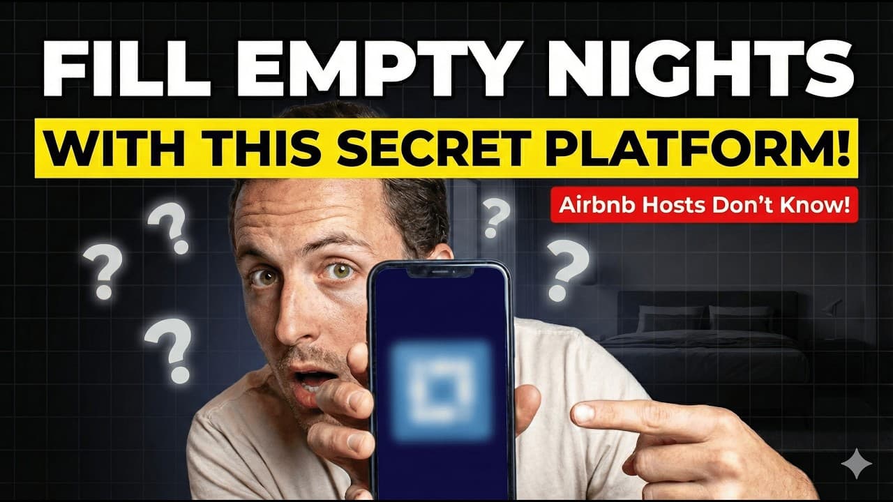 Fill Your EMPTY Nights with This Secret Platform (Airbnb Hosts Don't Know About This)